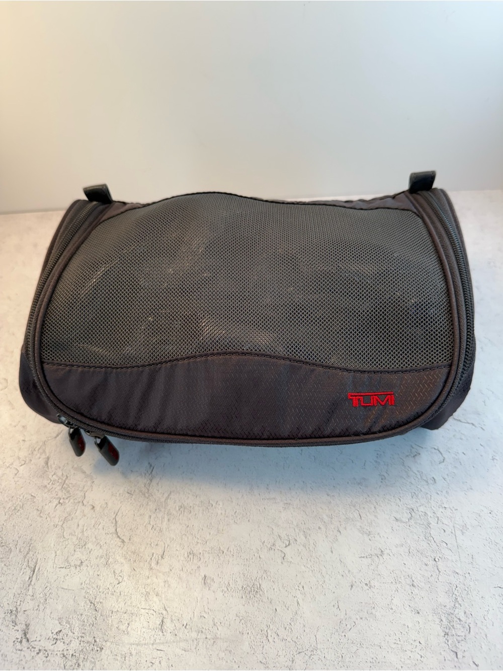 TUMI Gray Men’s Travel Toiletry Bag